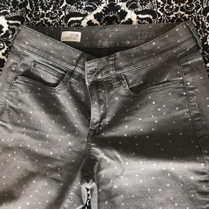 Gray star jeans
